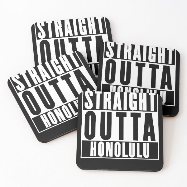 Item preview, Straight Outta Honolulu designed and sold by RandomStuffShop.