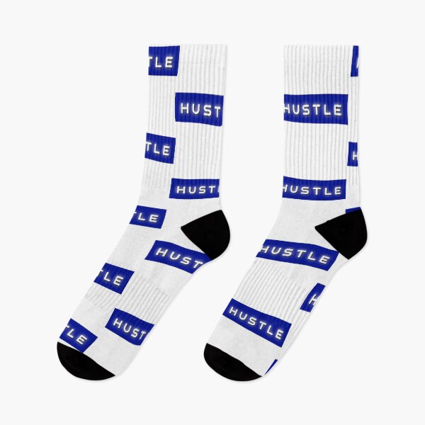 Item preview, Hustle Motivation Design (Blue) designed and sold by Voxarto.