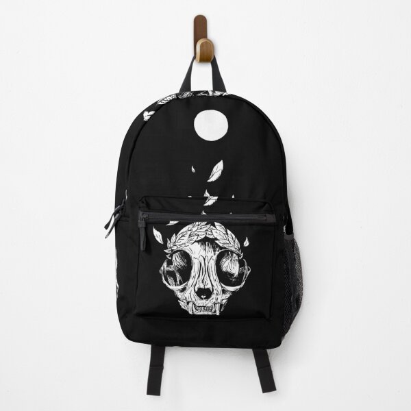 Item preview, The concept of winning (lucky cat skull + laurel wreath) dark designed and sold by geep44.