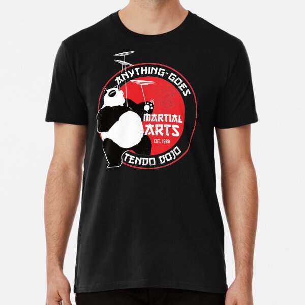 Artikel-Vorschau von Panda - Alles ist möglich Kampfsport Dojo - Ranma 1/2, designt und verkauft von otakurastyle.