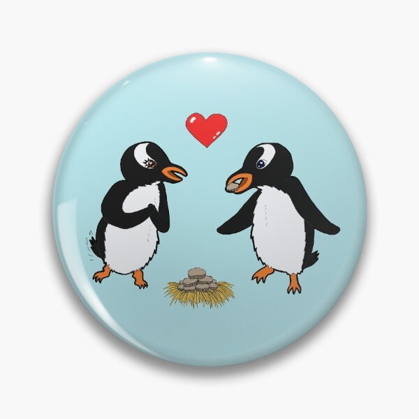 Item preview, Chibi Penguin Love designed and sold by SketchbookJess.