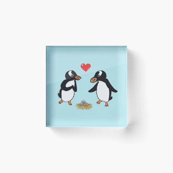 Item preview, Chibi Penguin Love designed and sold by SketchbookJess.