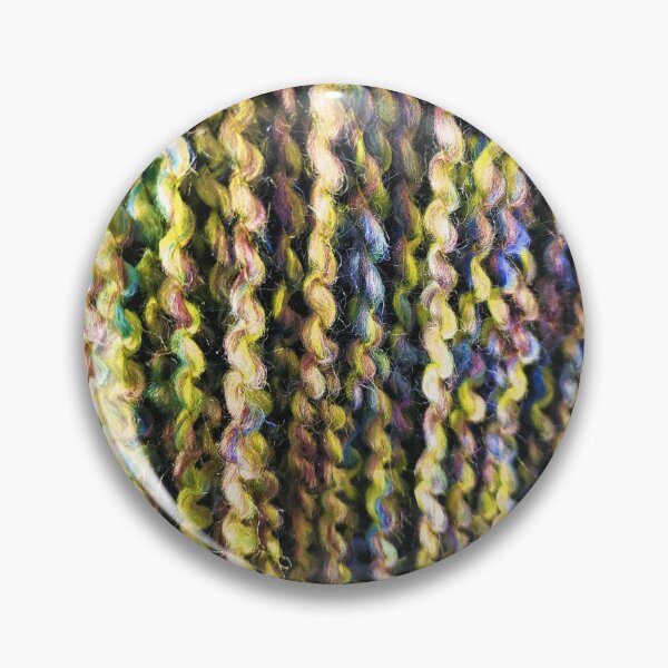 Item preview, Yellow Textured yarn art designed and sold by Tranquilarrow.