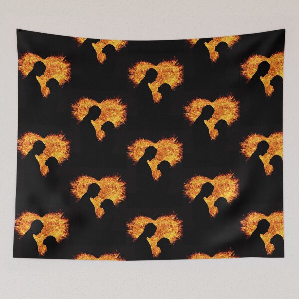 Item preview, Romantic fire background designed and sold by WildingClan.