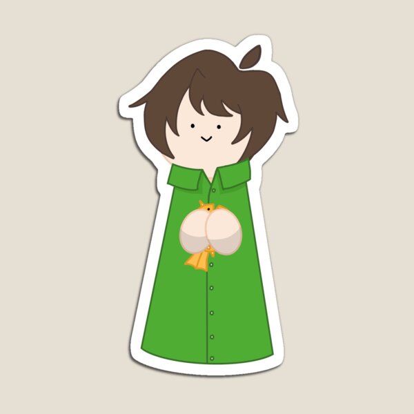 Artikelvorschau, Tubbo und sein Stress Reliever Sticker (Brown) entworfen und verkauft von Leaf-y.