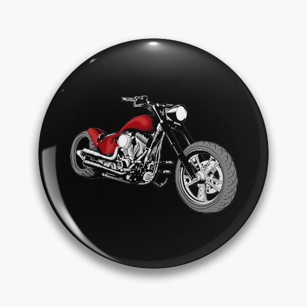 Item preview, HD Softail Motorcycle, Deep Red designed and sold by YourIllusion.
