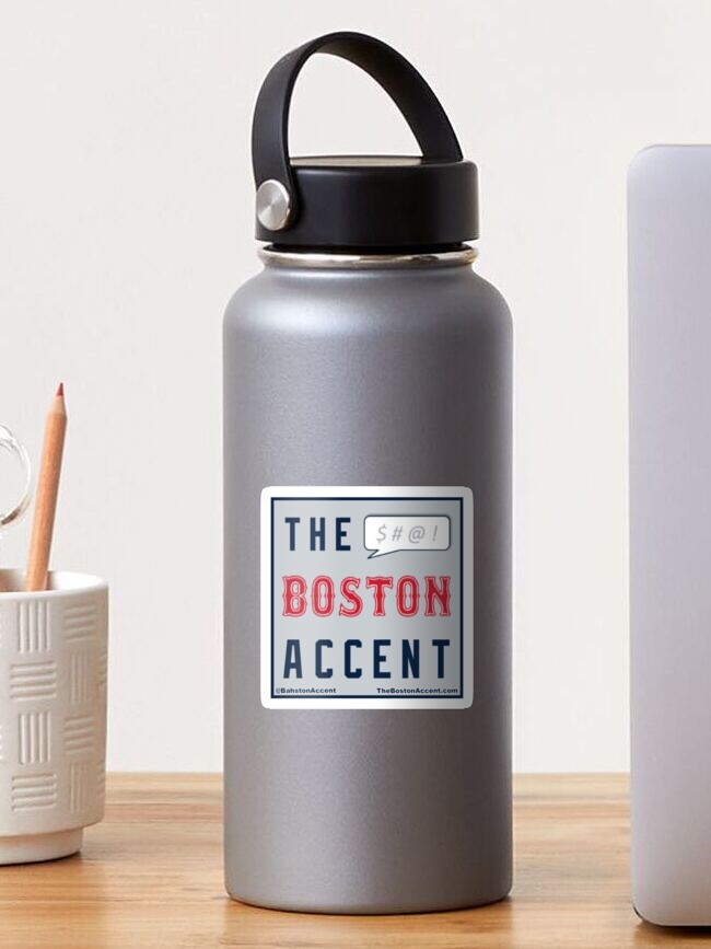 Thumbnail 1 of 3, Sticker, The Boston Accent Logo designed and sold by BostonAccent.