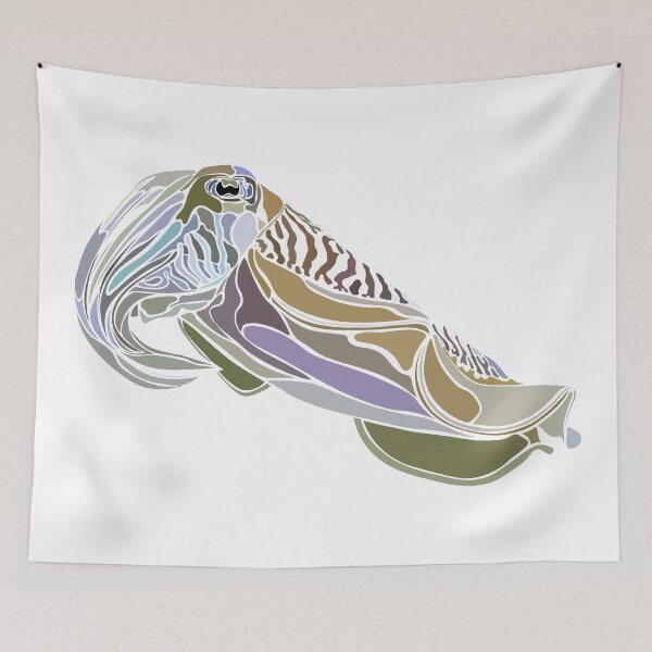 Item preview, Cuttlefish Illustration designed and sold by Kyle Smithgall.