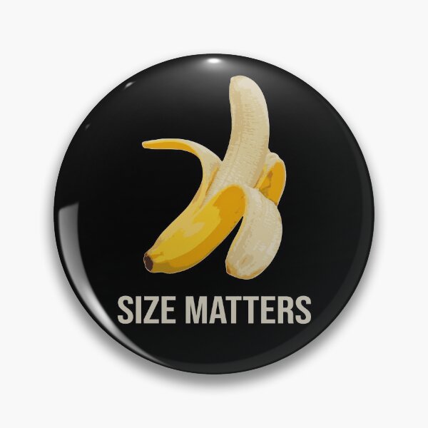 Item preview, Banana Size Matters - Funny T-Shirt  designed and sold by FunnyStoopid.