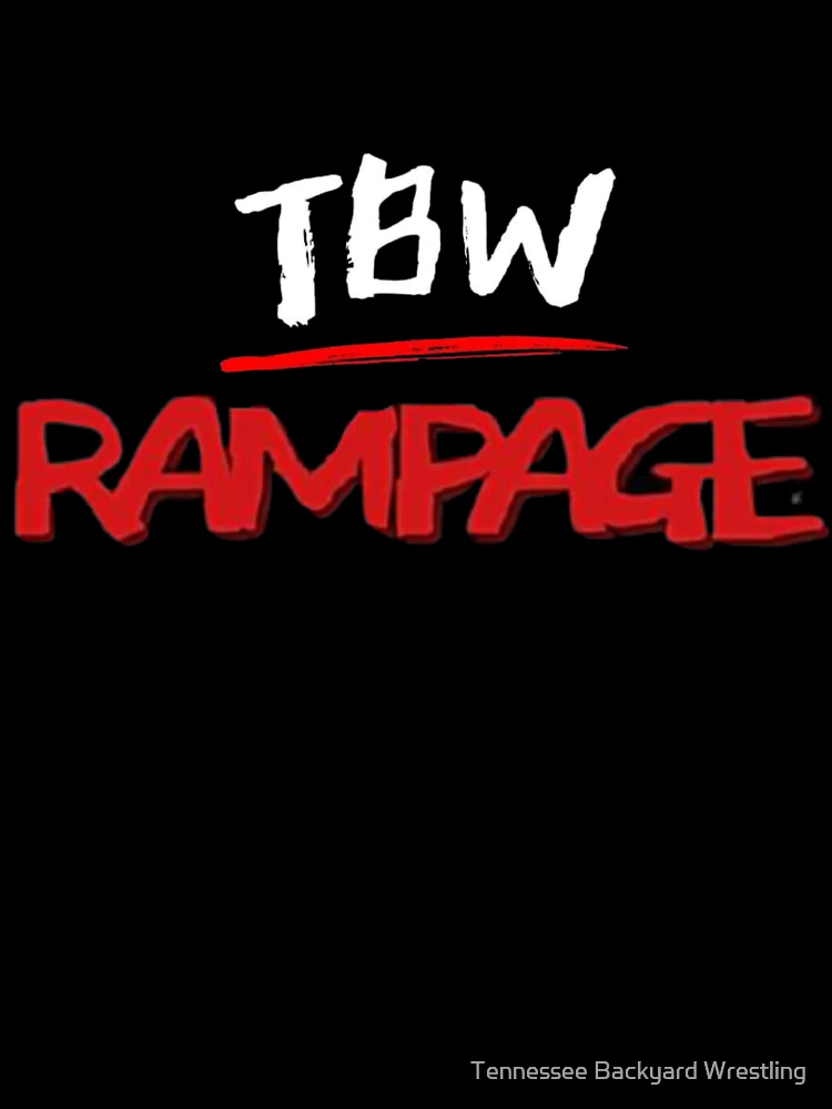 Thumbnail 7 of 7, Oversized T-Shirt, TBW Rampage Merchandise designed and sold by Tennessee Backyard Wrestling.