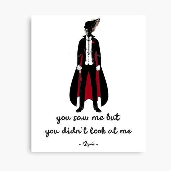 Thief Lupin Netflix Quote French Version Canvas Print By Warrior 06 Redbubble