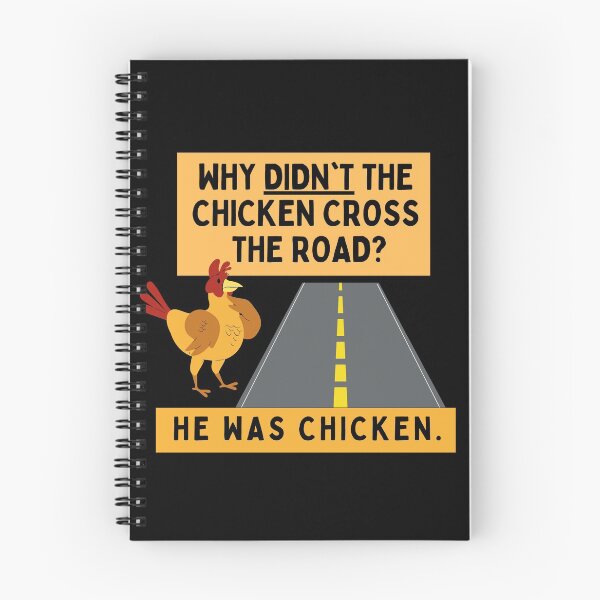 Item preview, Why DIDN'T the Chicken Cross the Road? designed and sold by o00OAnimanifest.