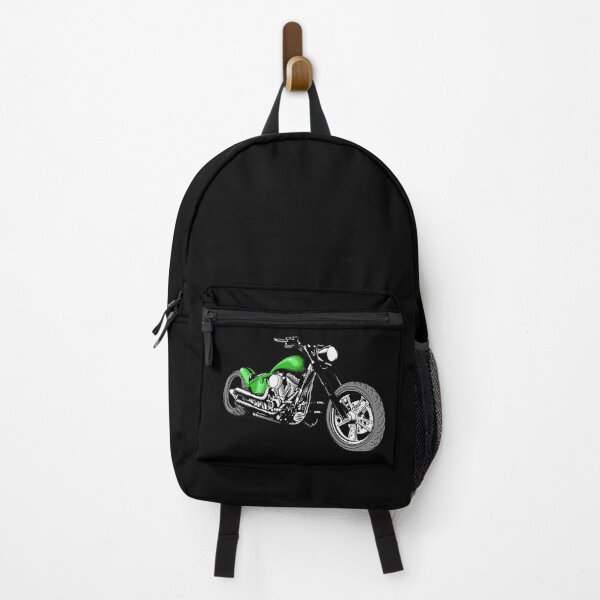 Item preview, HD Softail Motorcycle, Bright Green designed and sold by YourIllusion.