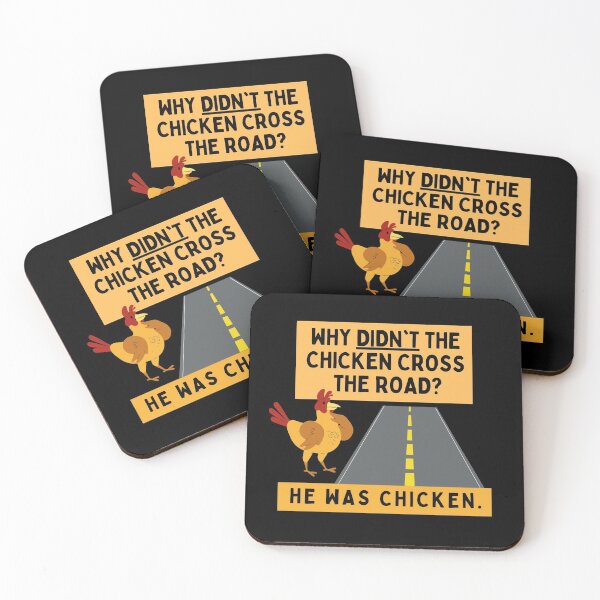 Item preview, Why DIDN'T the Chicken Cross the Road? designed and sold by o00OAnimanifest.