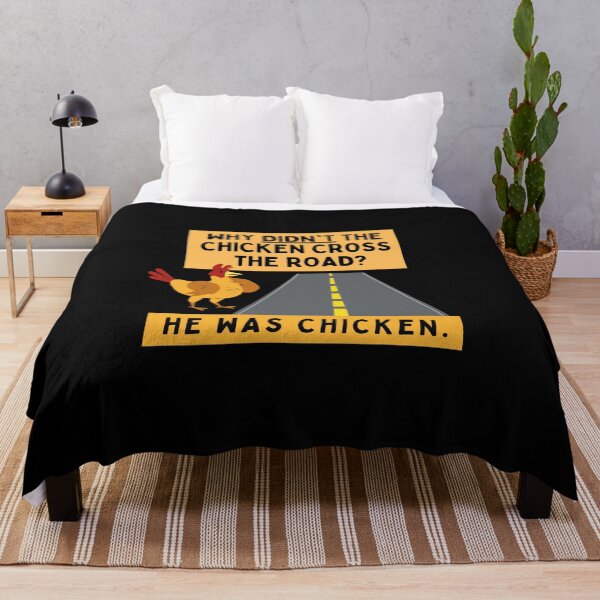 Item preview, Why DIDN'T the Chicken Cross the Road? designed and sold by o00OAnimanifest.
