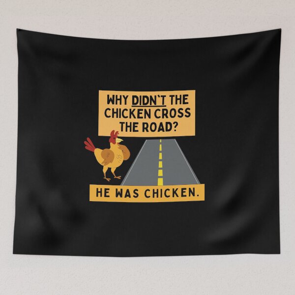 Item preview, Why DIDN'T the Chicken Cross the Road? designed and sold by o00OAnimanifest.