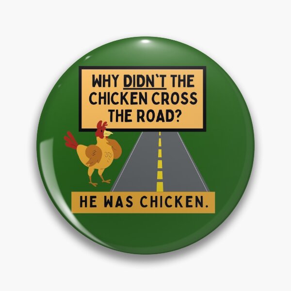 Item preview, Why DIDN'T the Chicken Cross the Road? designed and sold by o00OAnimanifest.