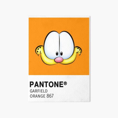 "Garfield cat" Art Board Print for Sale by frangipanms | Redbubble