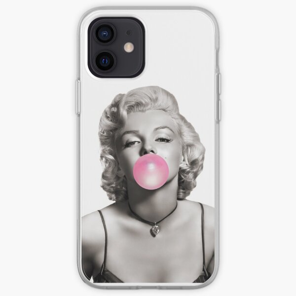 Chicle Marylin Monroe 5 Funda blanda para iPhone