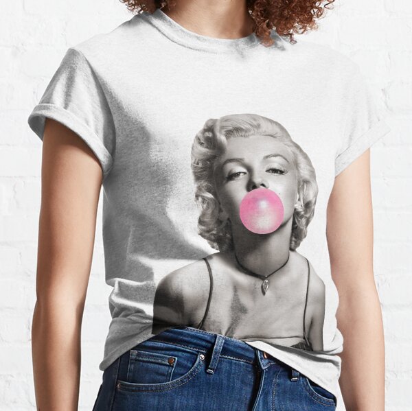 Marylin Monroe Bubble Gum 5 Classic T-Shirt