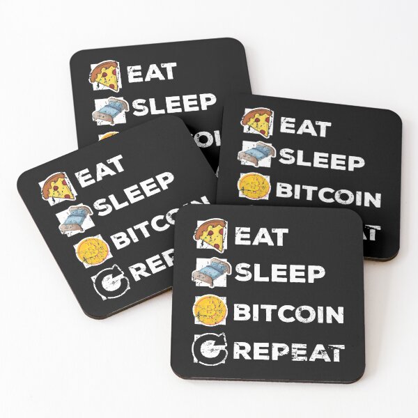 Item preview, Eat Sleep Bitcoin Repeat designed and sold by noahs-shop.