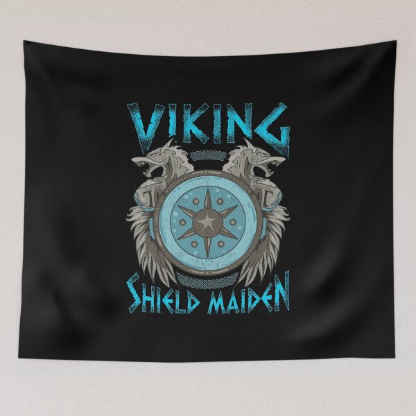 Item preview, Cute Viking Shield Maiden Female Norse Warrior designed and sold by perfectpresents.