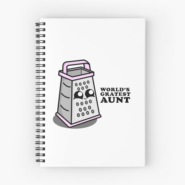 Item preview, Cute Cartoon Grater | World's Greatest Aunt  designed and sold by cookingwithten.
