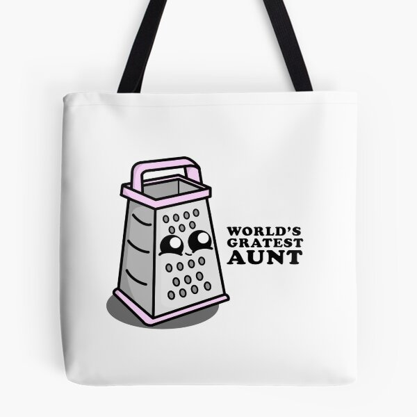 Item preview, Cute Cartoon Grater | World's Greatest Aunt  designed and sold by cookingwithten.