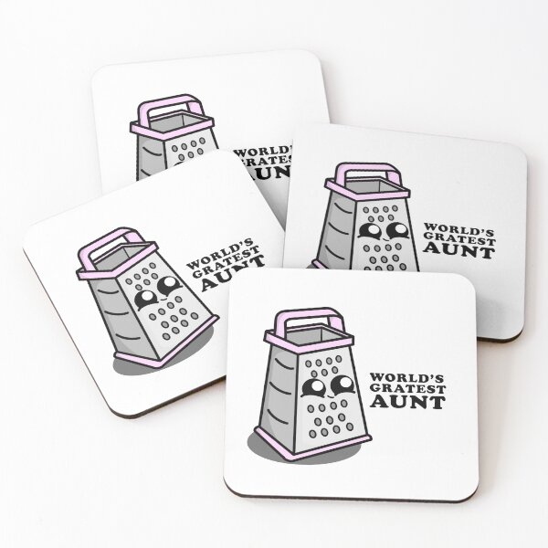 Item preview, Cute Cartoon Grater | World's Greatest Aunt  designed and sold by cookingwithten.