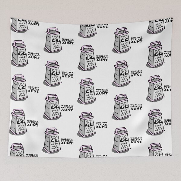 Item preview, Cute Cartoon Grater | World's Greatest Aunt  designed and sold by cookingwithten.