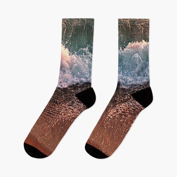 Item preview, Wave breaking Foaming beach Seashore  designed and sold by Anna Lemos.