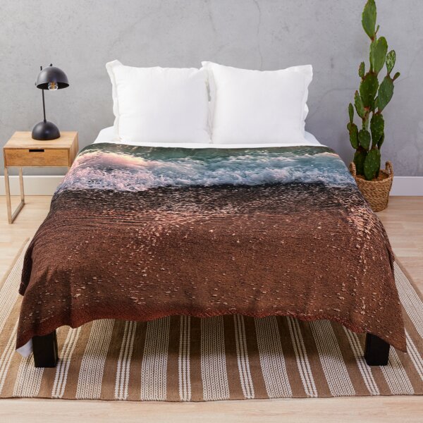 Item preview, Wave breaking Foaming beach Seashore designed and sold by Anna Lemos.