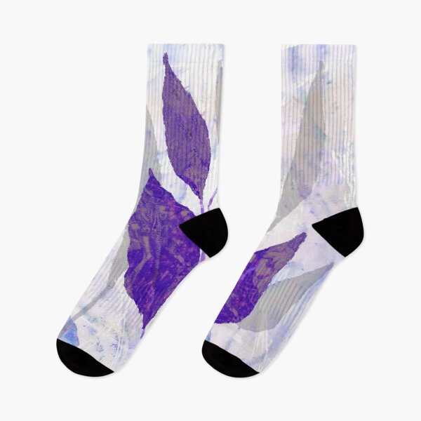 Item preview, Simple Purple Leaf Pattern designed and sold by NancyMerkle.
