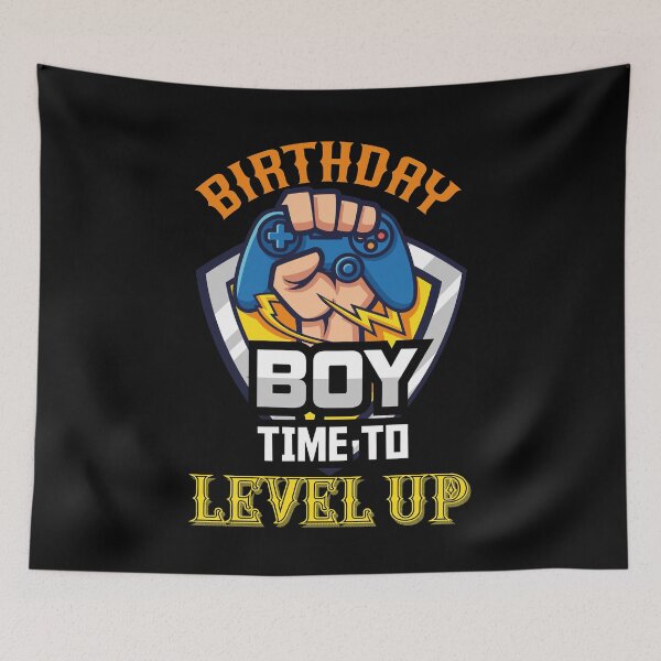 Item preview,  Birthday Boy Time to Level Up designed and sold by ADAMYASS.