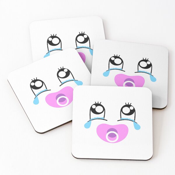 Item preview, Cute Crying Facial Expression With A Pacifier designed and sold by Paulina Vanlife.