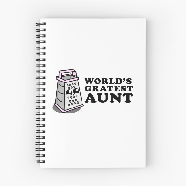 Item preview, Cute Cartoon Grater | World's Greatest Aunt  designed and sold by cookingwithten.