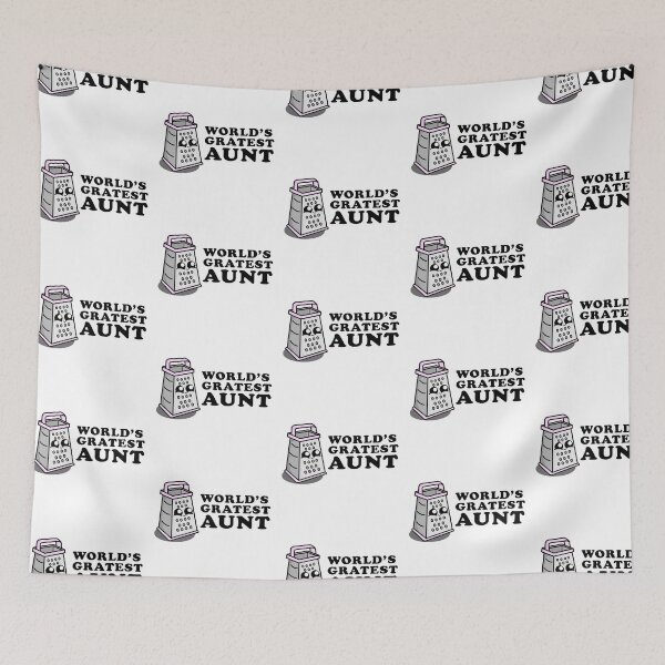 Item preview, Cute Cartoon Grater | World's Greatest Aunt  designed and sold by cookingwithten.