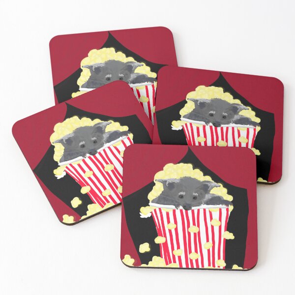 Item preview, Binturong popcorn art! designed and sold by Kimscreations.