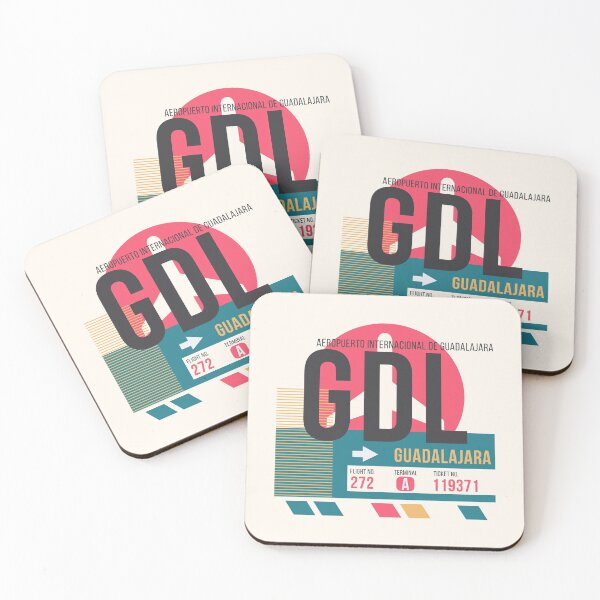 Item preview, Guadalajara (GDL) Airport Code Baggage Tag designed and sold by SLAG-Creative.