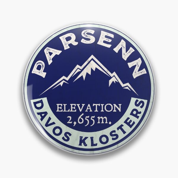 Item preview, Parsenn Davos Klosters Switzerland Skiing St. Ski designed and sold by DESTINATIONS DECAL.