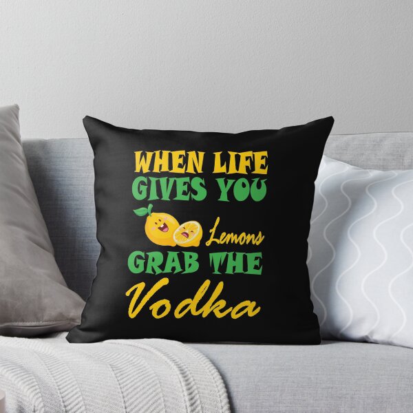 Item preview, When Life Gives You Lemons Grab The Vodka Essential Food Design designed and sold by Glike.