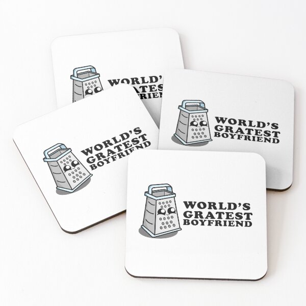 Item preview, Cute Cartoon Grater | World's Greatest Boyfriend designed and sold by cookingwithten.