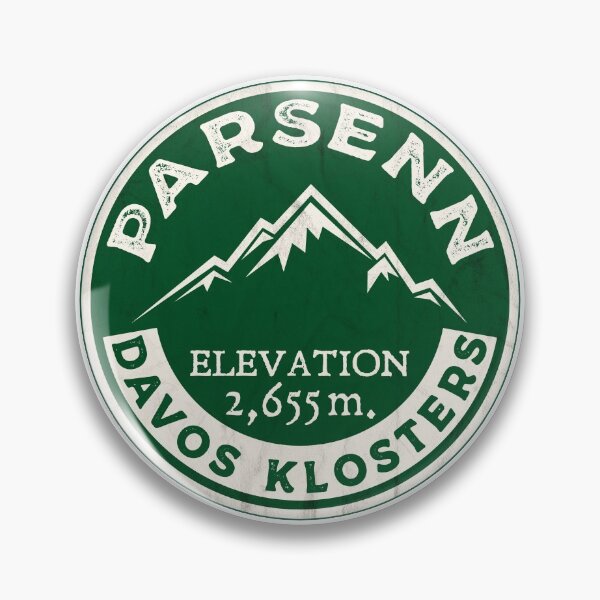 Item preview, Parsenn Davos Klosters Switzerland Skiing St. Ski designed and sold by DESTINATIONS DECAL.