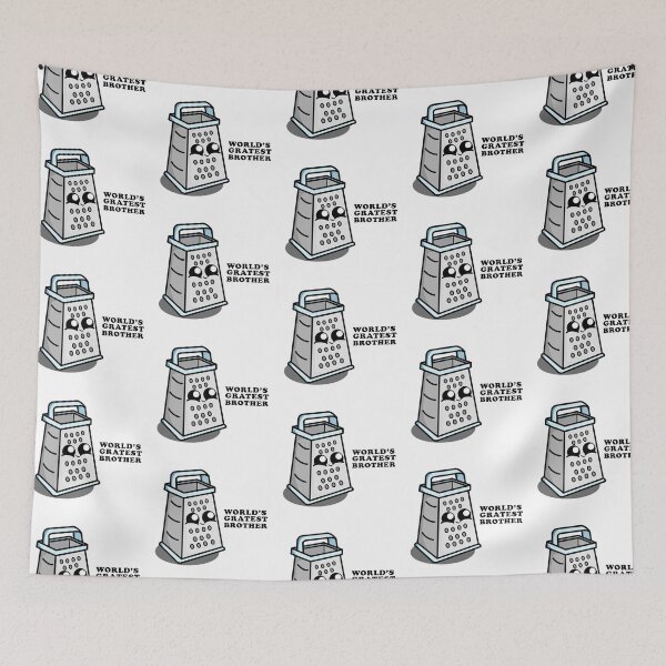 Item preview, Cute Cartoon Grater | World's Greatest Brother designed and sold by cookingwithten.