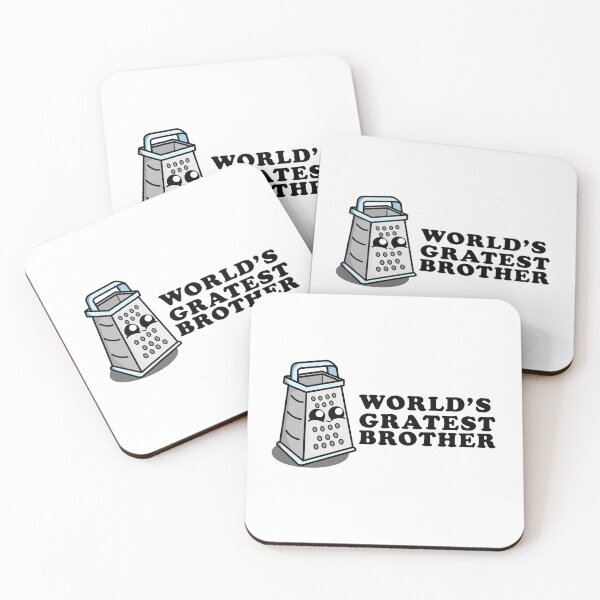 Item preview, Cute Cartoon Grater | World's Greatest Brother designed and sold by cookingwithten.