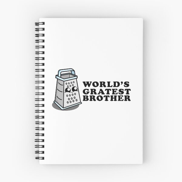 Item preview, Cute Cartoon Grater | World's Greatest Brother designed and sold by cookingwithten.