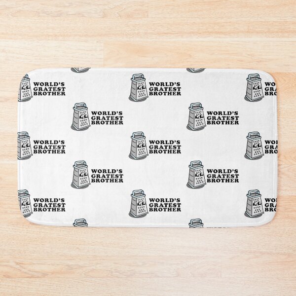 Item preview, Cute Cartoon Grater | World's Greatest Brother designed and sold by cookingwithten.