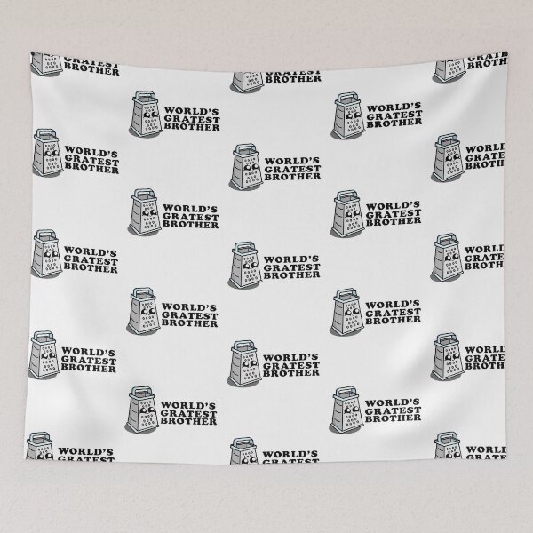 Item preview, Cute Cartoon Grater | World's Greatest Brother designed and sold by cookingwithten.