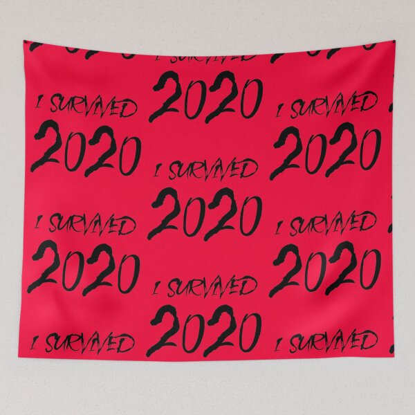 Item preview, I Survived 2020 black designed and sold by scorpiondoctor.