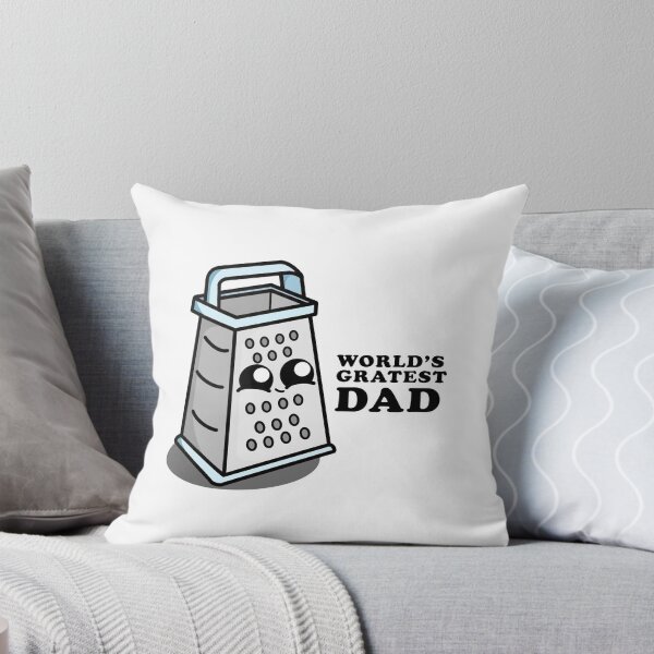 Item preview, Cute Cartoon Grater | World's Greatest Dad designed and sold by cookingwithten.